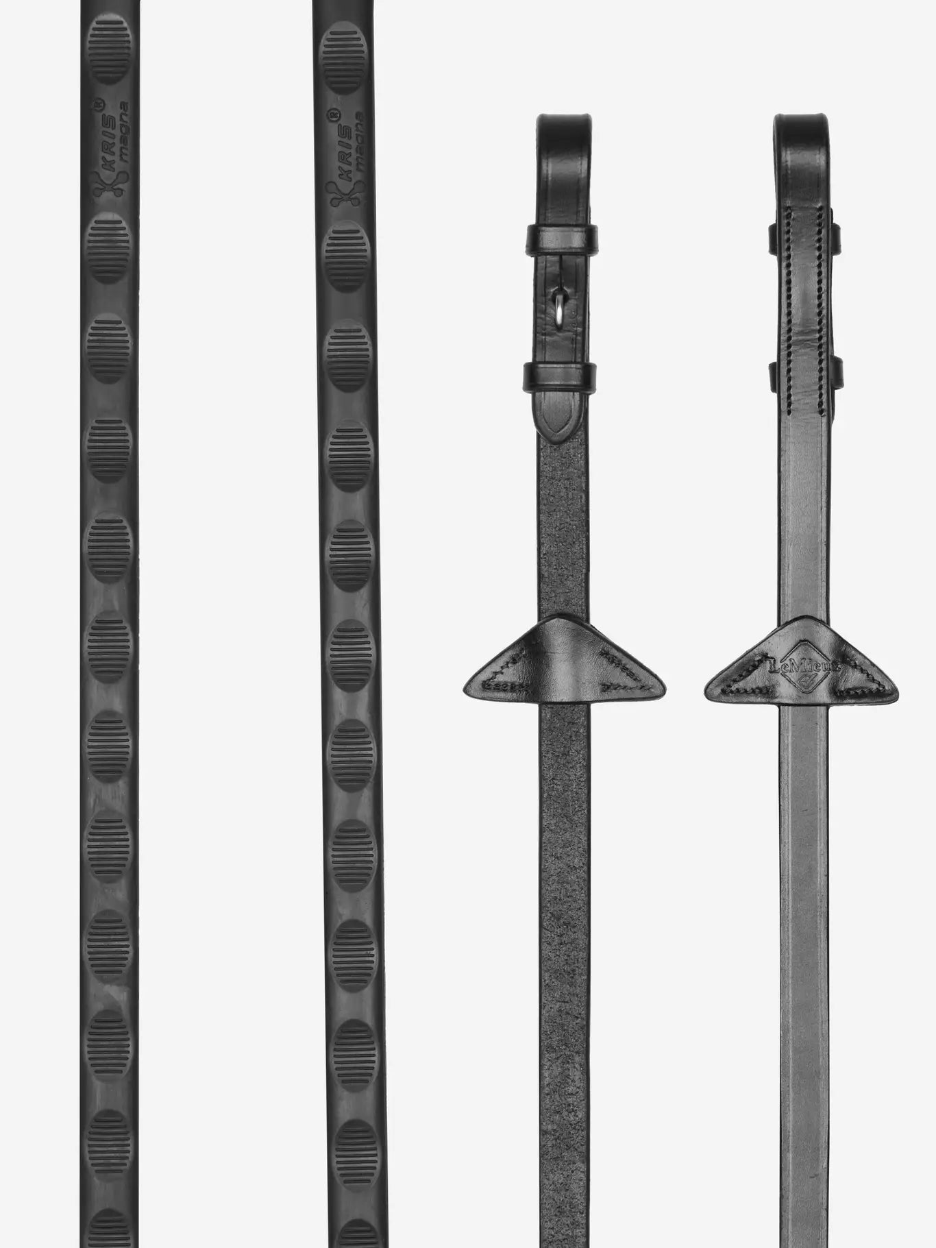 LeMieux Magna Grip Gummitøjle M. Stålspænde