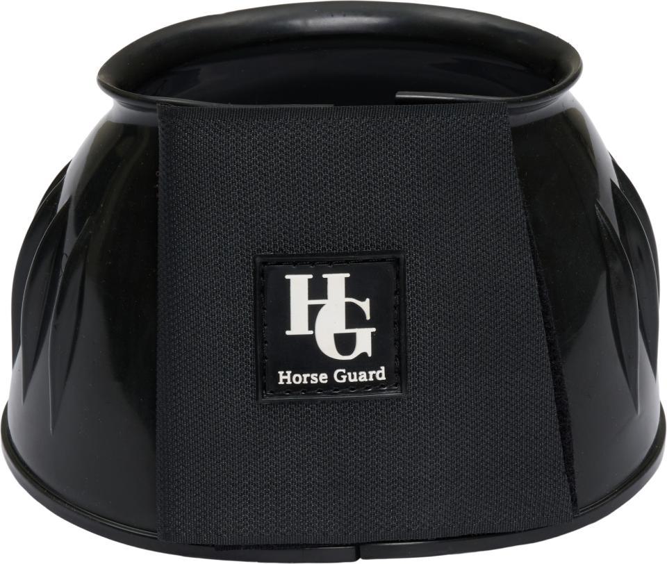 HorseGuard Tamsin Gummiklokke Med Velcro - Sort