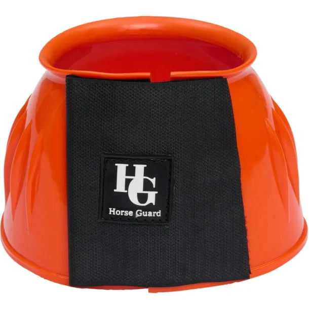HorseGuard Tamsin Gummiklokke Med Velcro - Orange