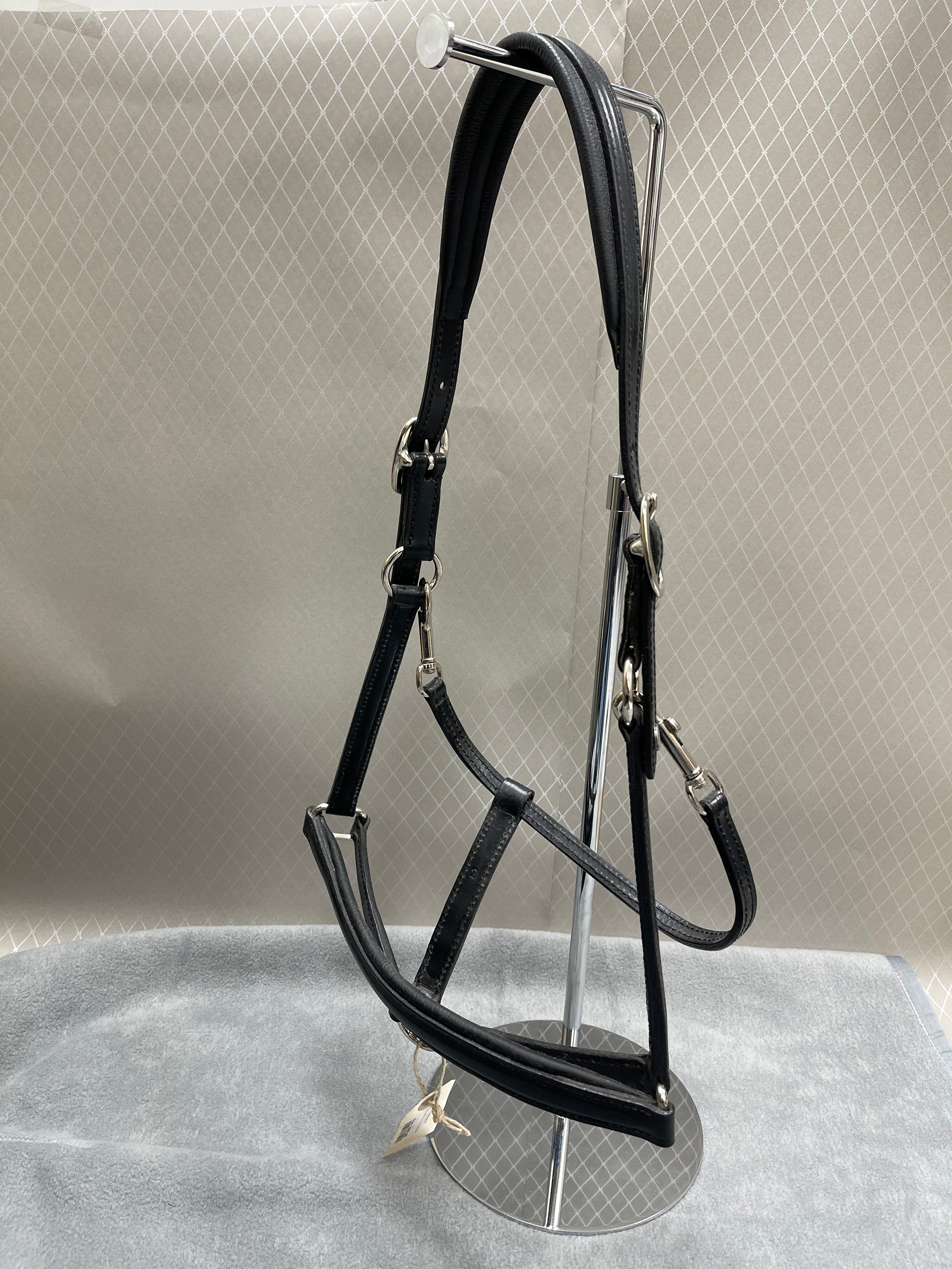 OS Lædergrime Smal Sort