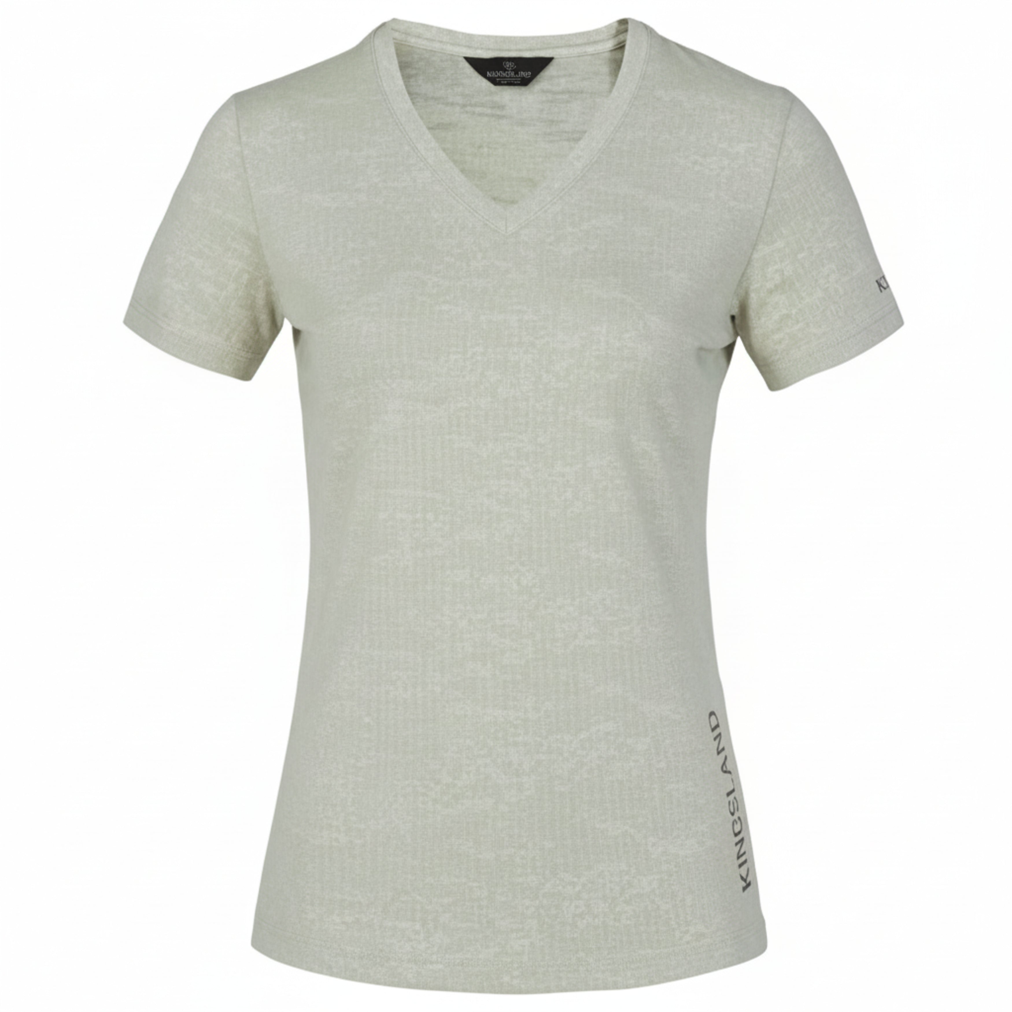 Kingsland Waylin V-Neck T-Shirt - Beige Almond