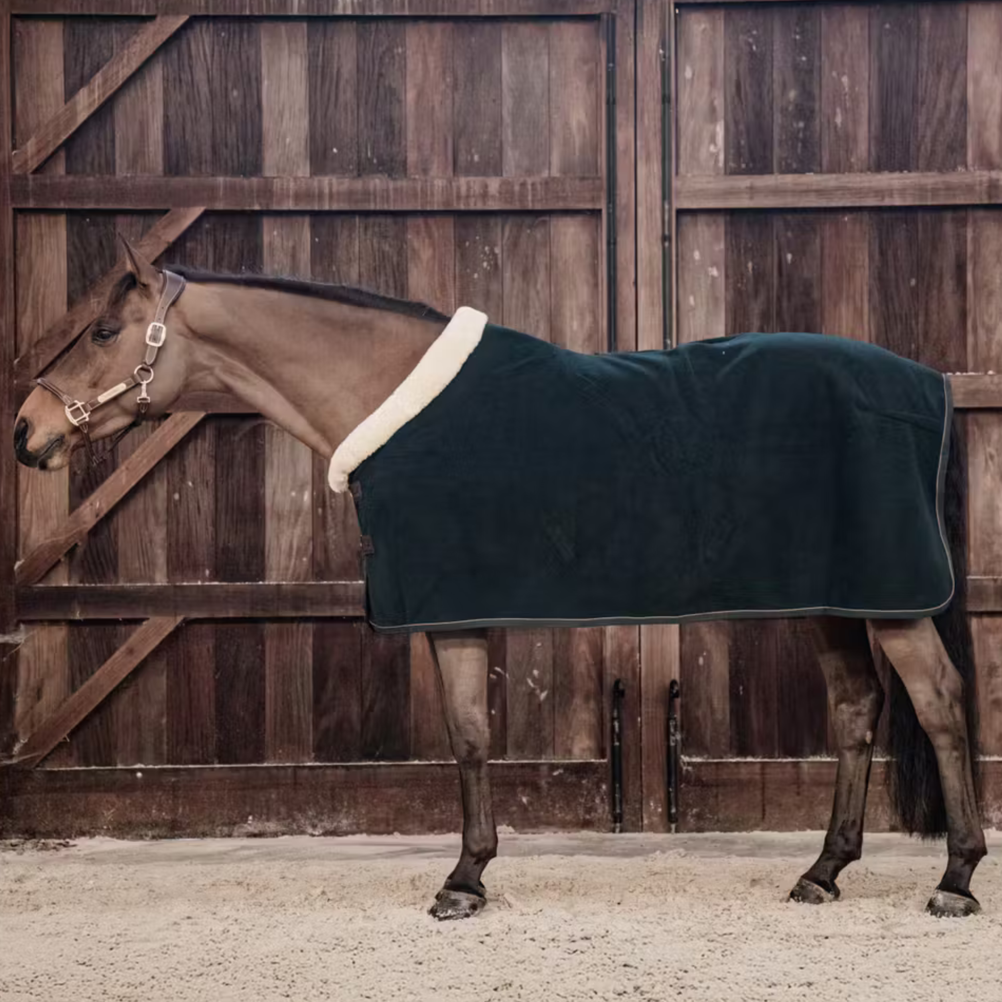 Kentucky Heavy Show Fleecedækken - Pine Green