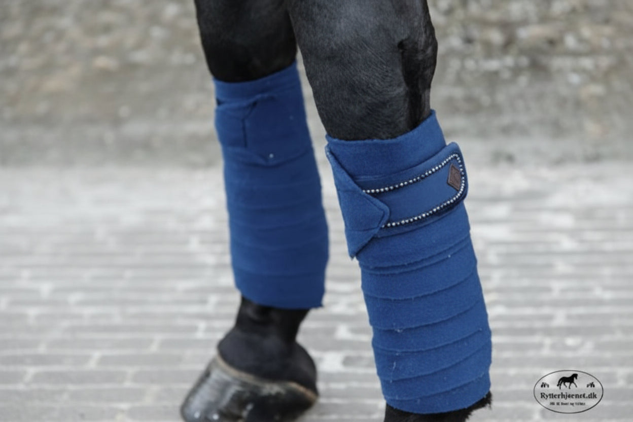 Kentucky Polar Fleecebandage med Perler 4-pak