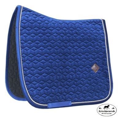 Kentucky Velour Basic Dressurunderlag - Navy