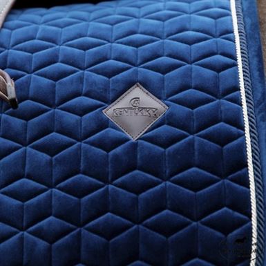 Kentucky Velour Basic Dressurunderlag - Navy