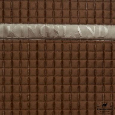 Kingsland Abriella Bomulds-Dressurunderlag - Brown Chocolate