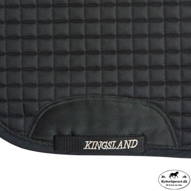 Kingsland Abriella Bomulds-Dressurunderlag - Sort
