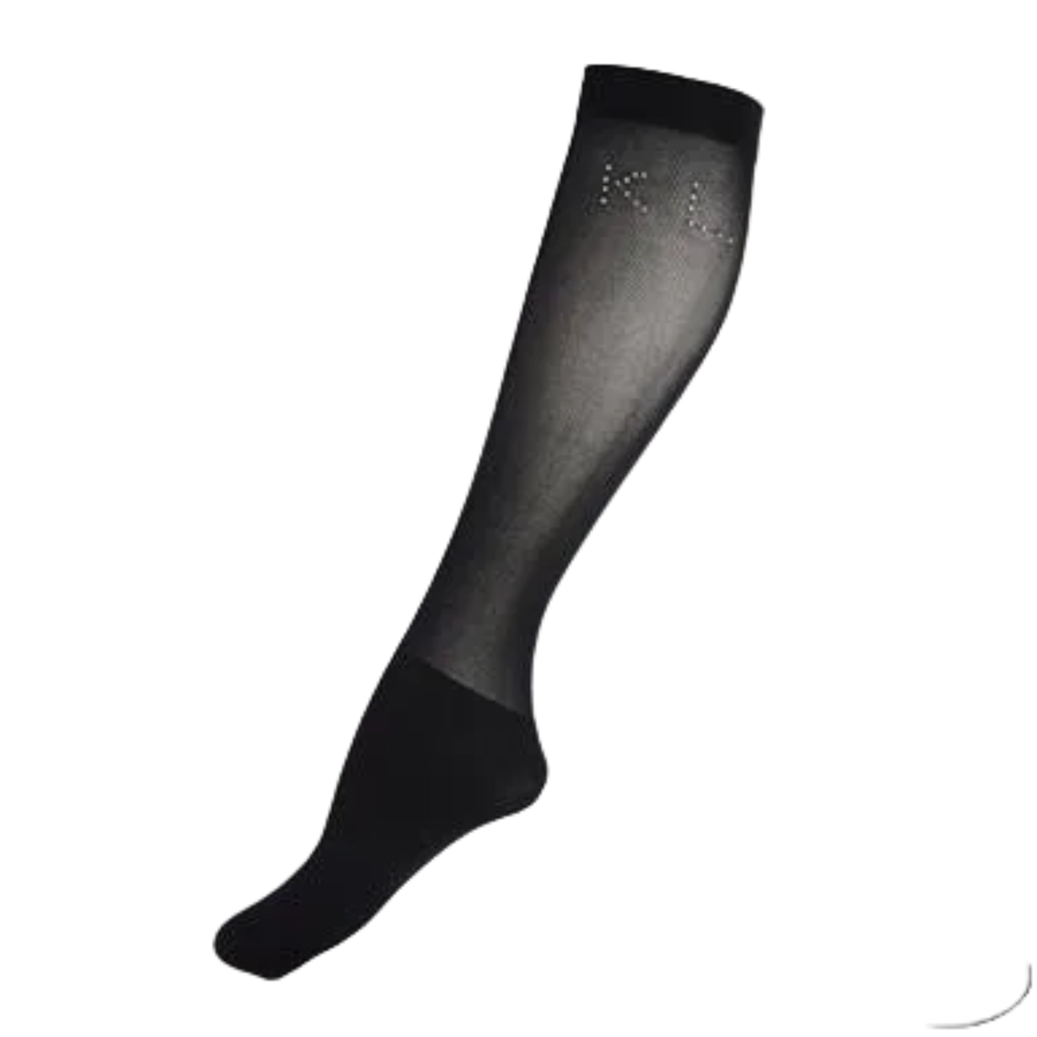 Kingsland Adalena Strømper m. Krystal 2pak - Sort