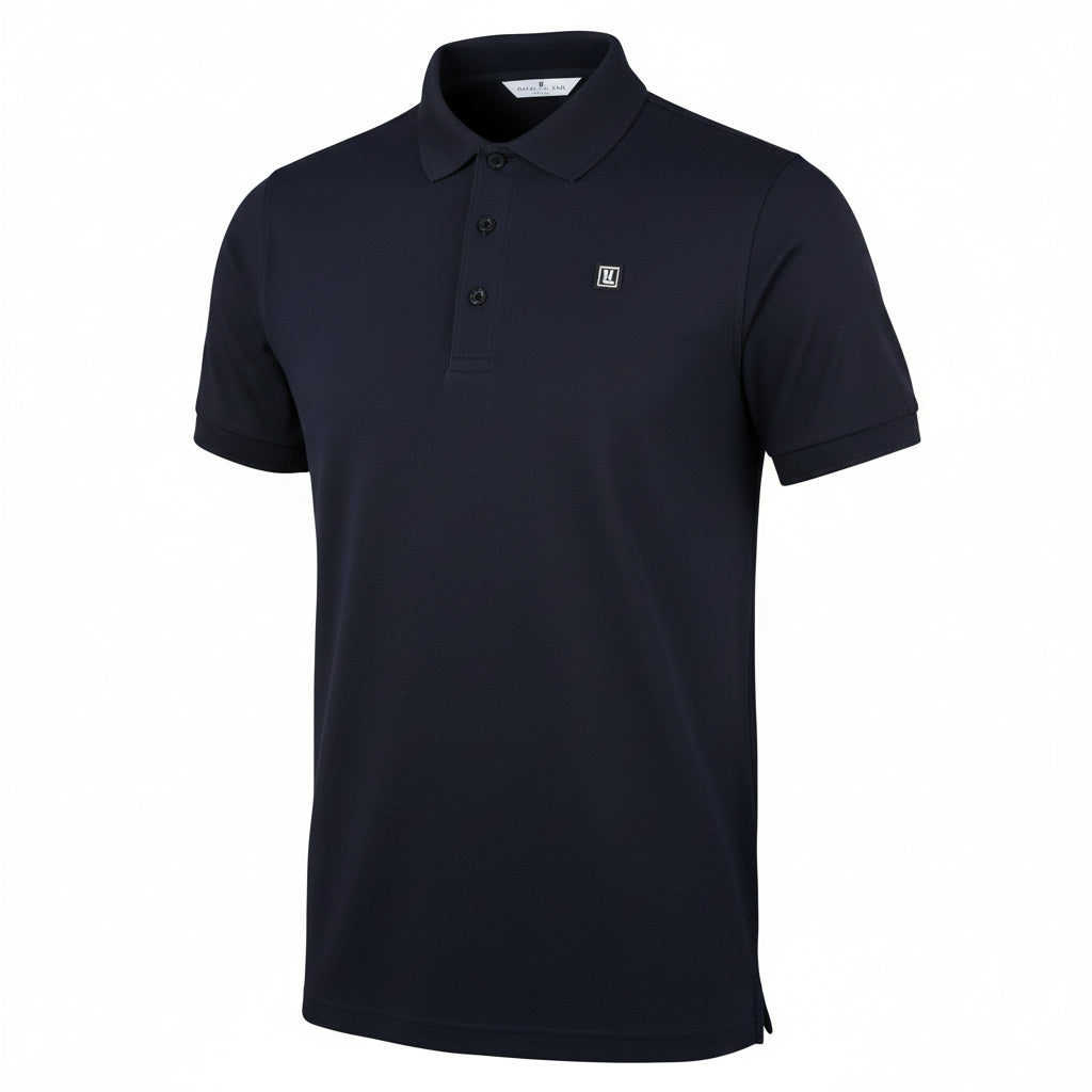 Kingsland Classic Pique Polo Til Børn - Navy