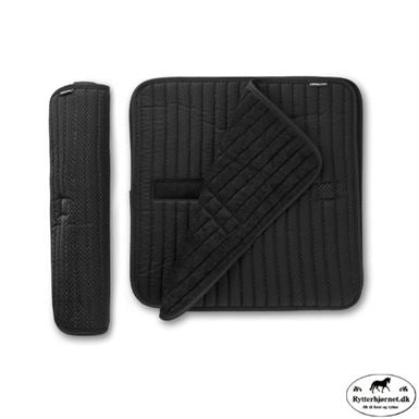 Kingsland Bandageunderlag 45 x 45 cm 2 Pak. - Sort