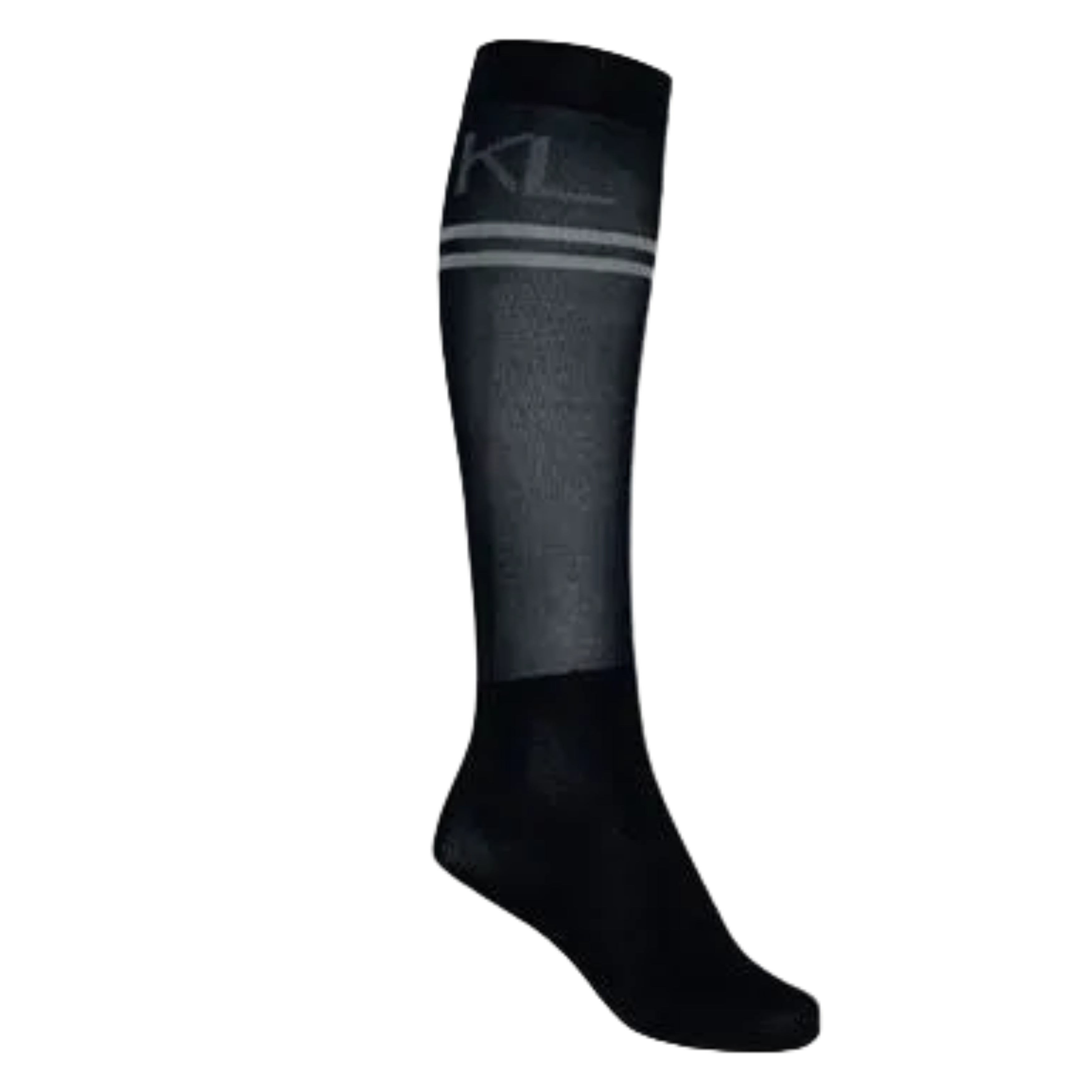 Kingsland 2 pak. Show Ridestrømper - Navy/Beige
