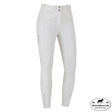 Kingsland Kadi Fuldgrip Ridebuks - Hvid