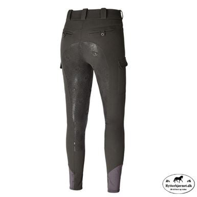 Kingsland Karga Fuldgrip Ridebukser - Green Beluga