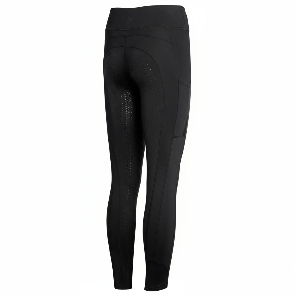 Kingsland Kattie Vintertights m. Fuldgrip - Sort