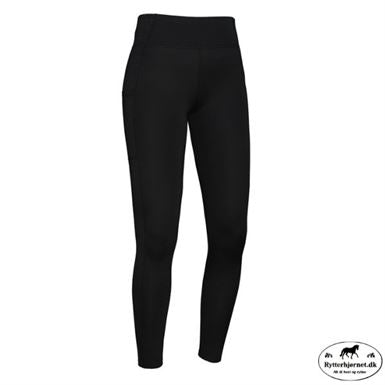 Kingsland Kattie Vinter Ridetights m. Fuldgrip - Sort
