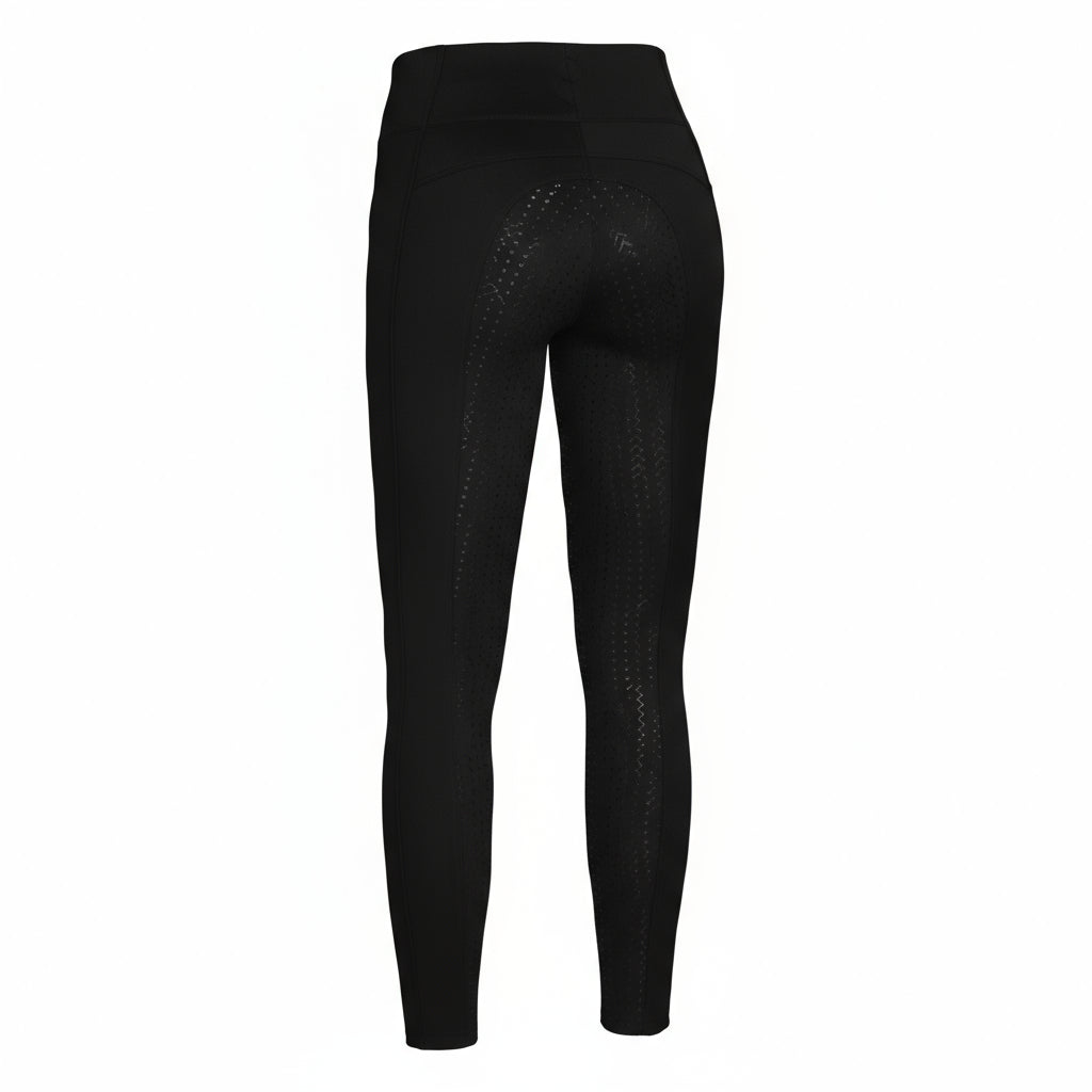 Kingsland Kattie Vinter Ridetights m. Fuldgrip - Sort