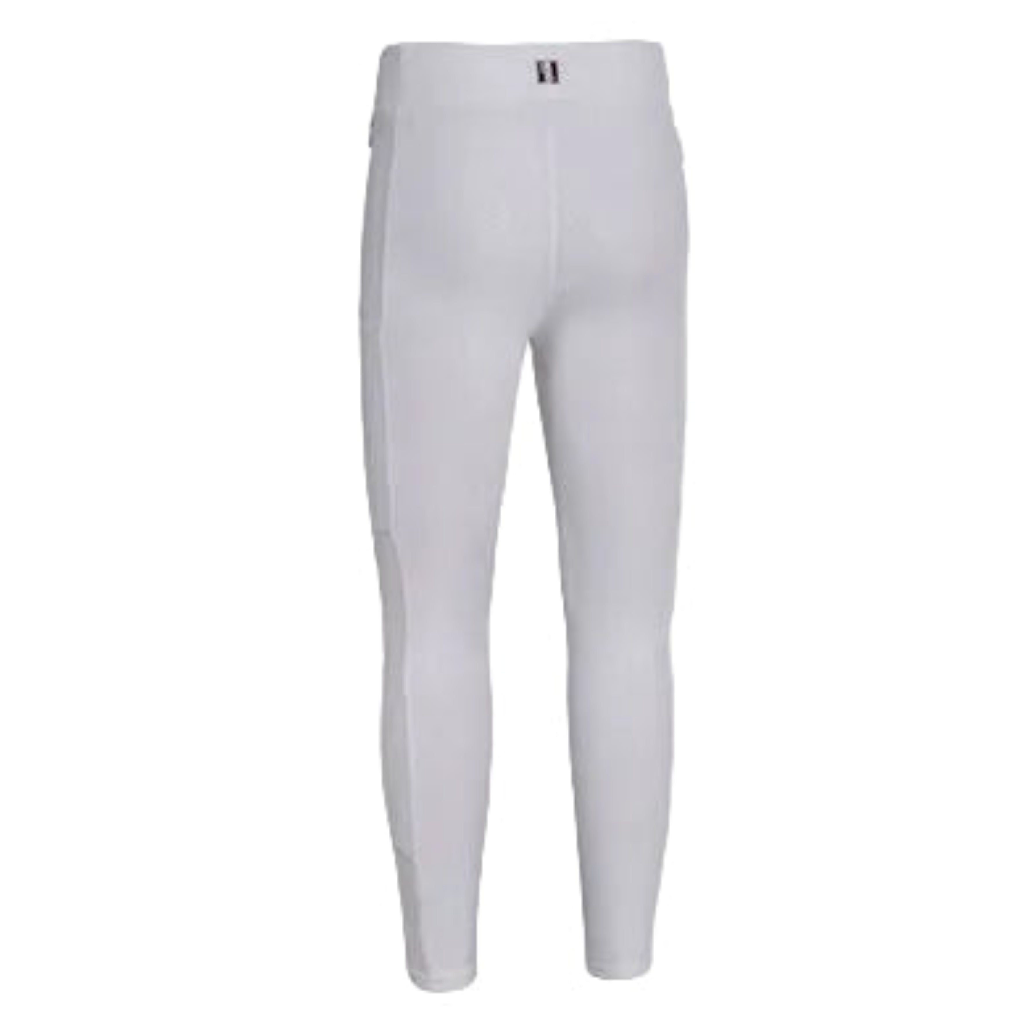 Kingsland Classic Kemmie Ridetights Fuldgrip Til Børn - Hvid