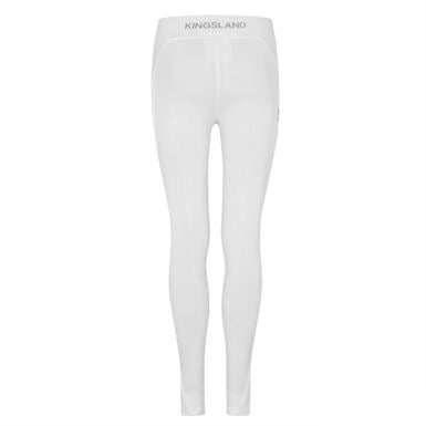 Kingsland Kemmie Tights M.Fuldgrip Til Børn - Hvid