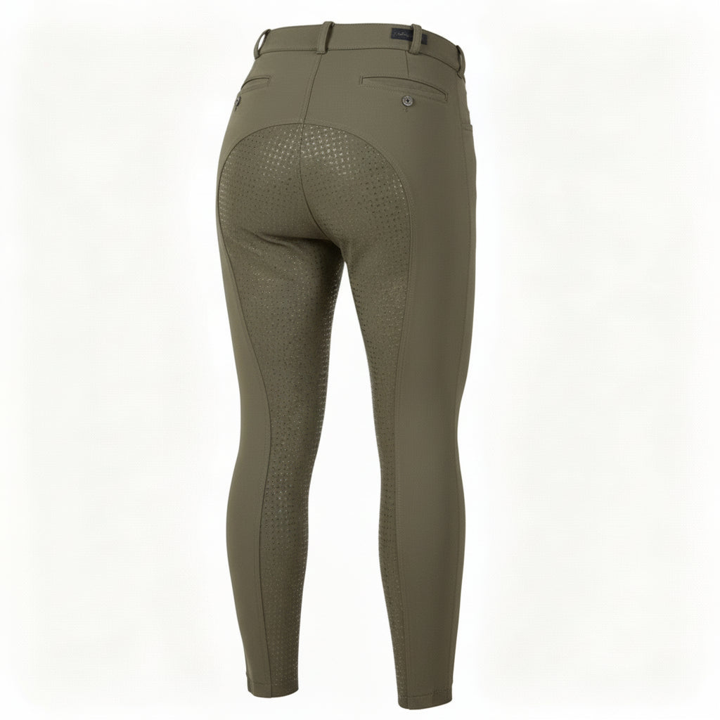 Kingsland Kenton Herreridebuks M. Fuldgrip - Green Castor