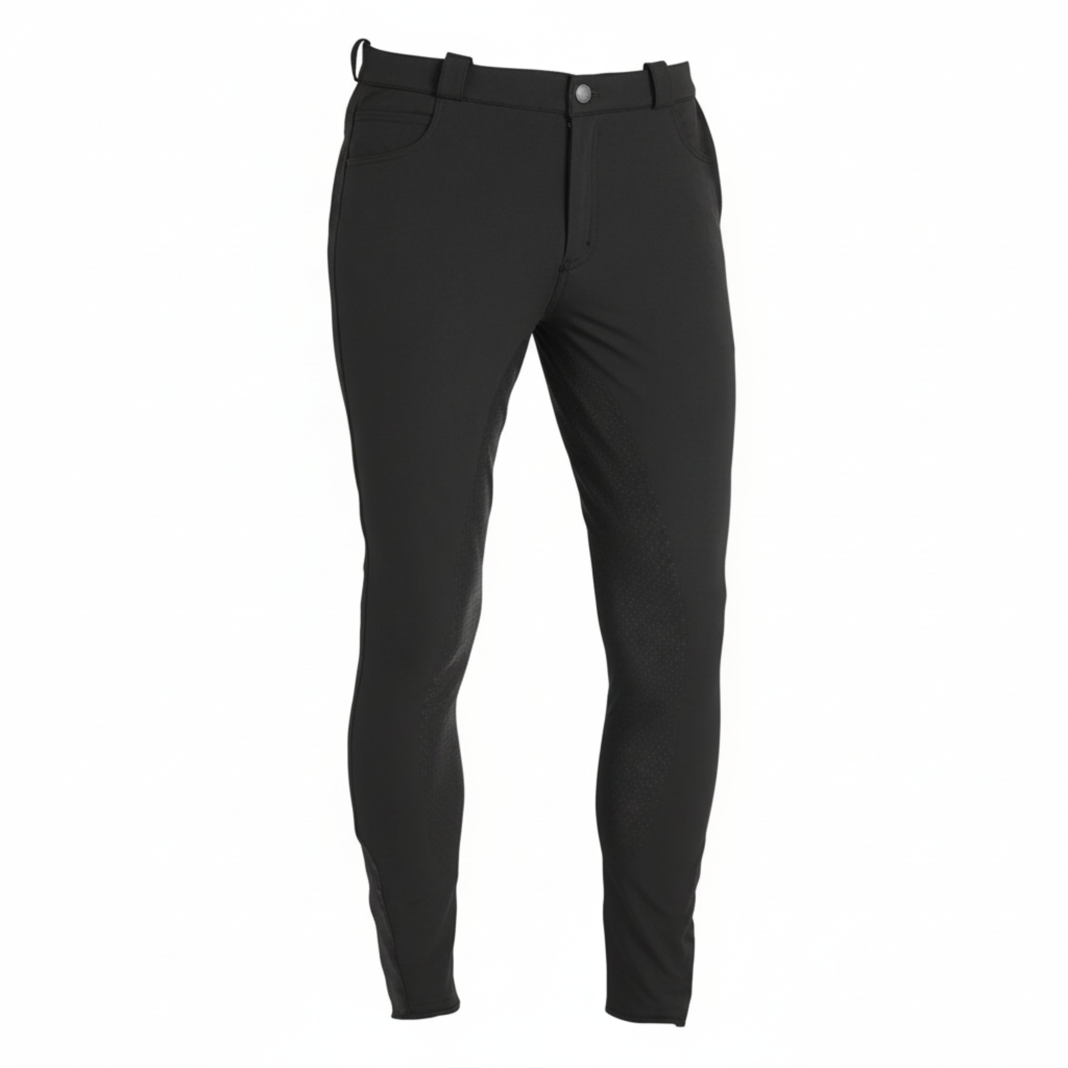 Kingsland Kenton Herre Ridebuks Fuldgrip - Sort