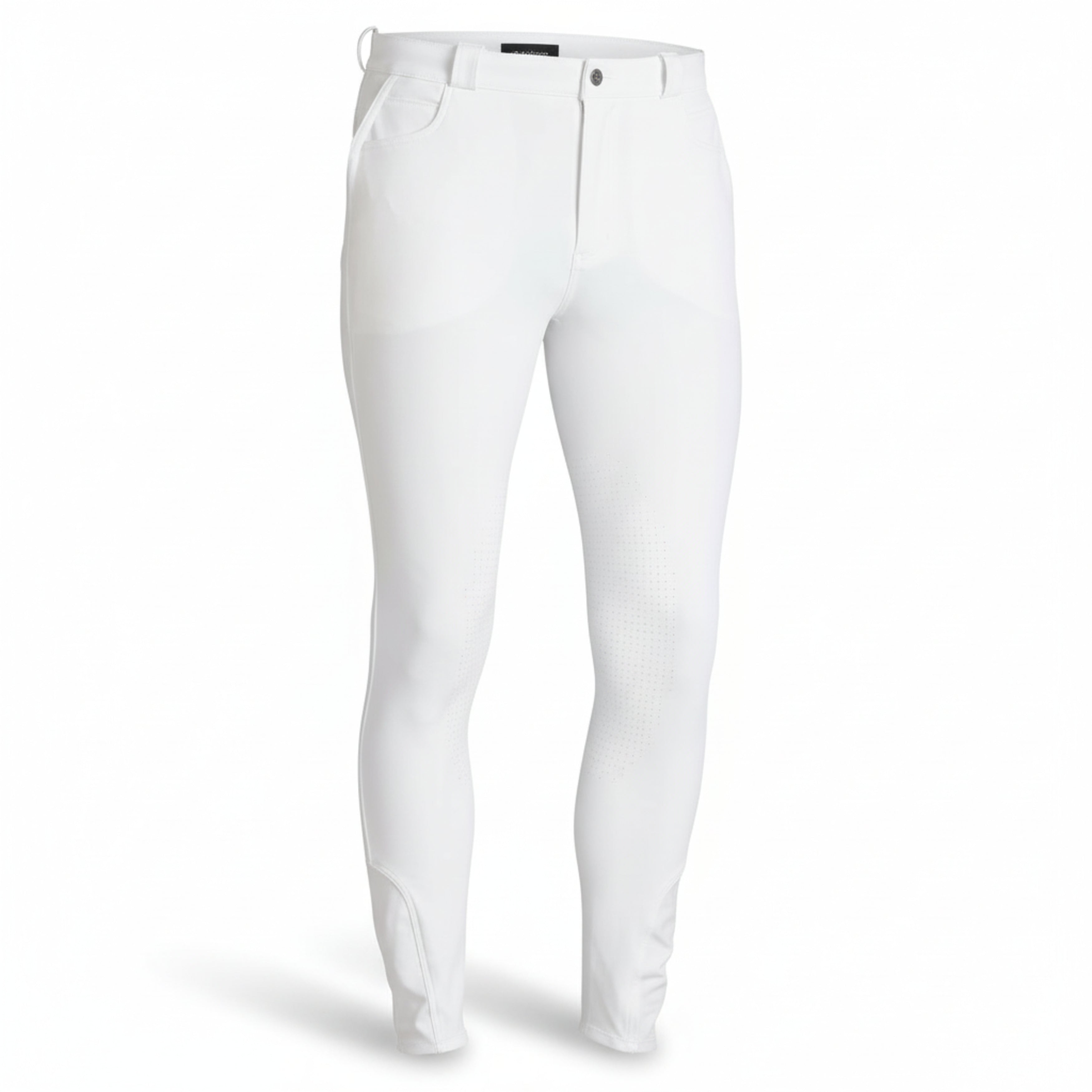 Kingsland Kenton Fuldgrip Herre Ridebuks - Hvid