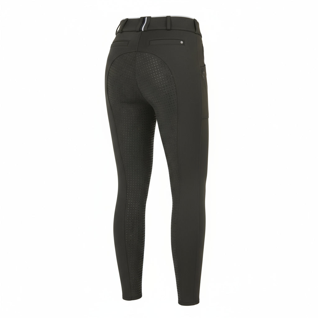 Kingsland Kornelia Vinter Ridebuks m. Fuldgrip - Green Beluga