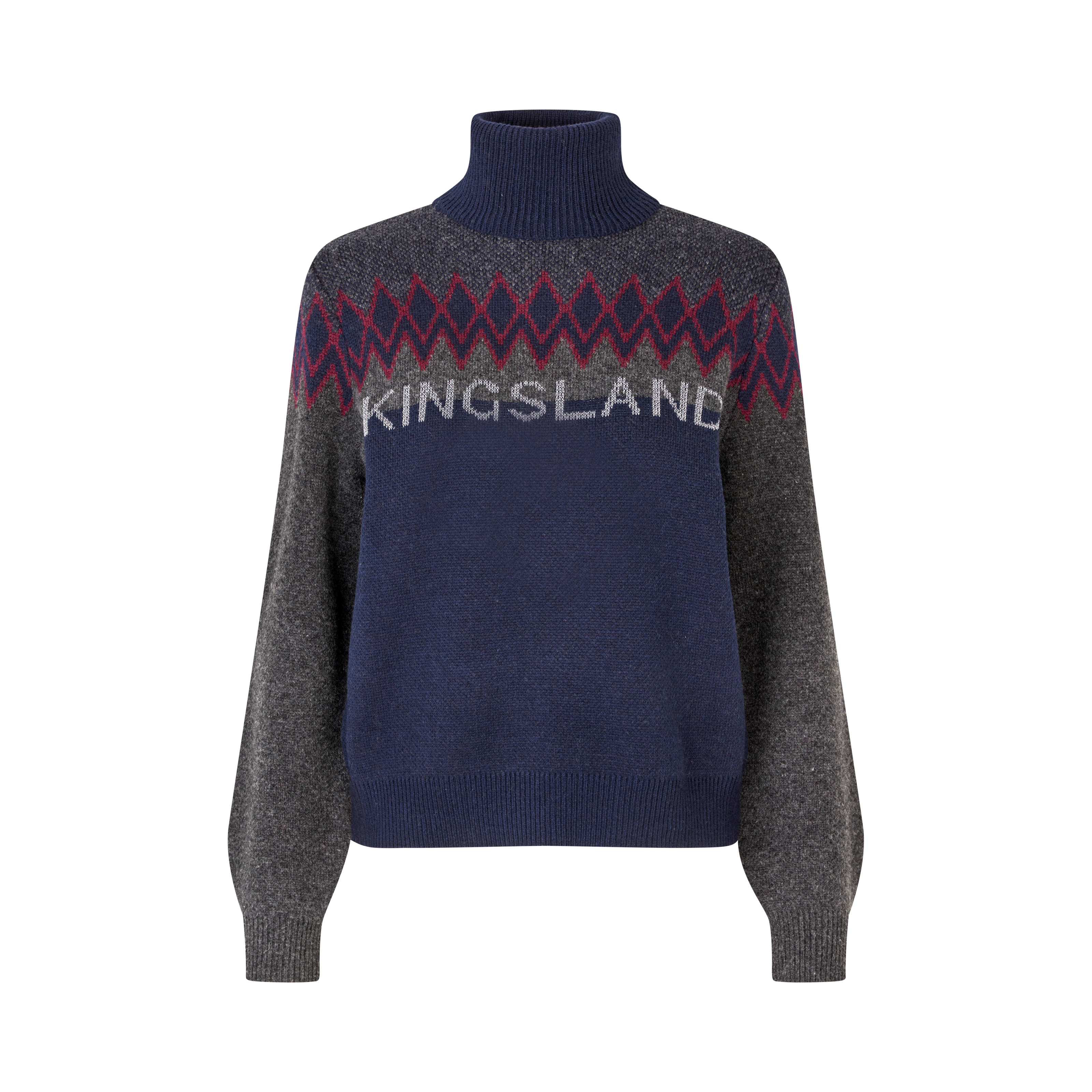 Kingsland Montez Strikket Rullekrave Bluse
