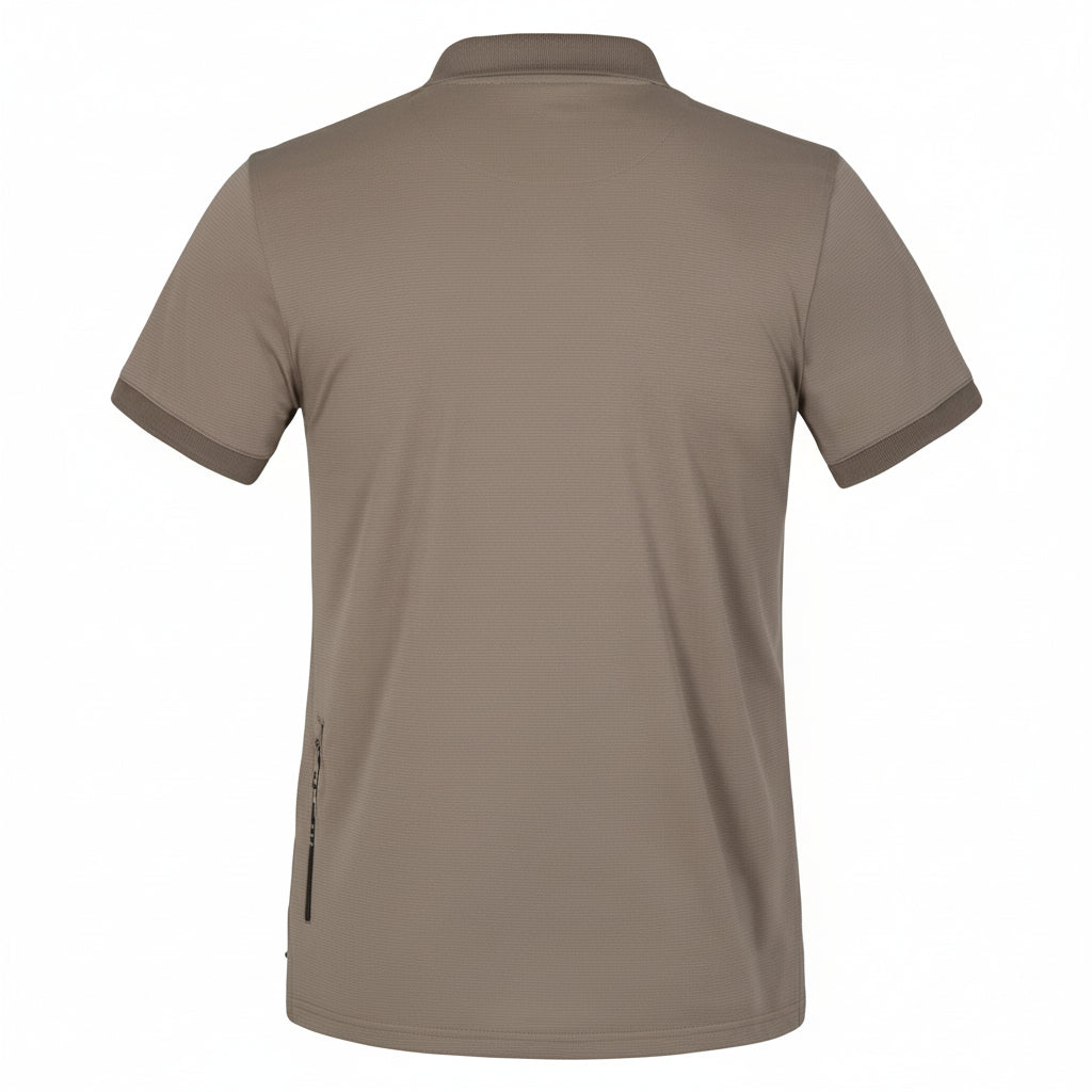 Kingsland Onyx Men Pique Polo T-Shirt - Beige Cindy