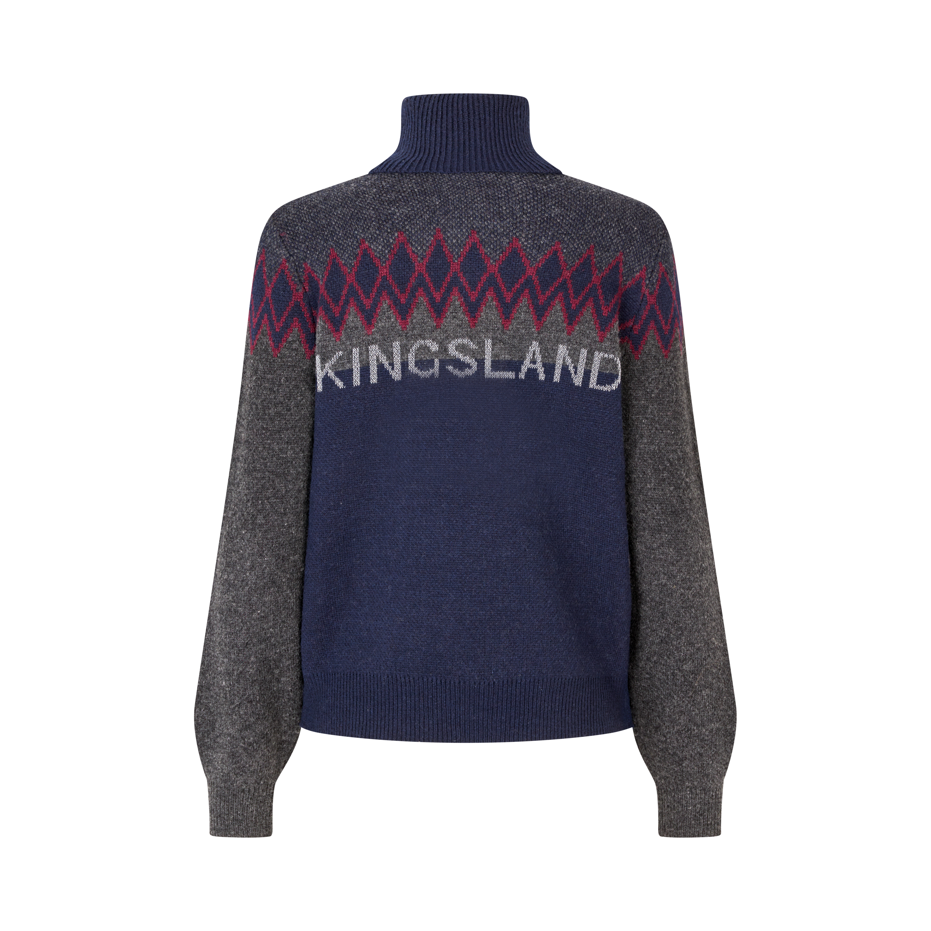 Kingsland Montez Strikket Rullekrave Bluse