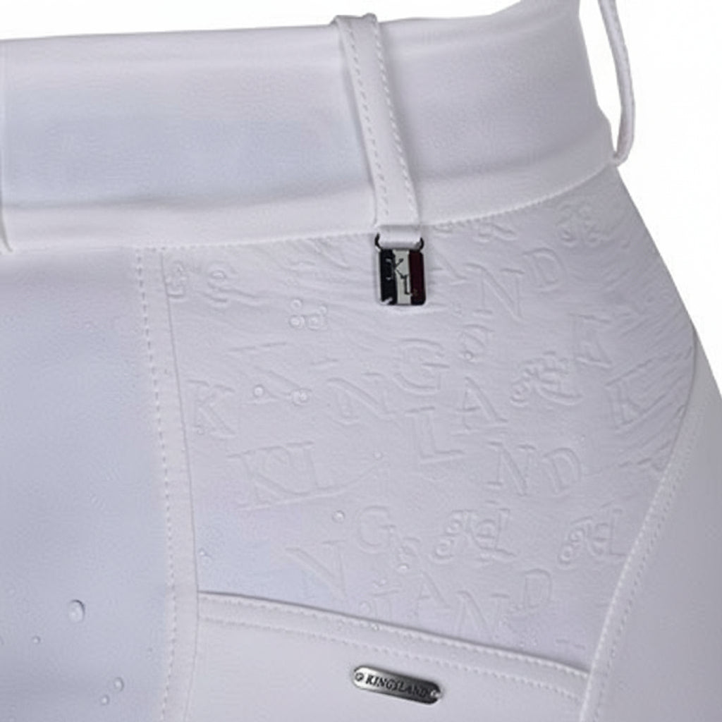 Kingsland Kadi Fuldgrip Ridebuks - Hvid