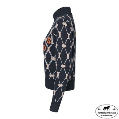 Kingsland Vy Strikket Pullover - Navy