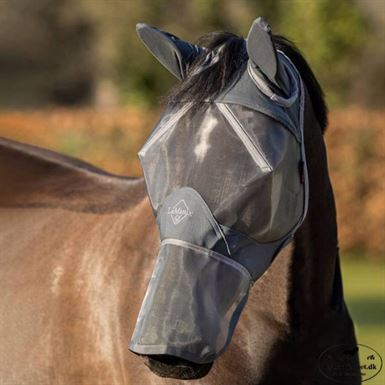 LeMieux ArmourShield Pro Fluemaske M. Næse & Øre - Grå