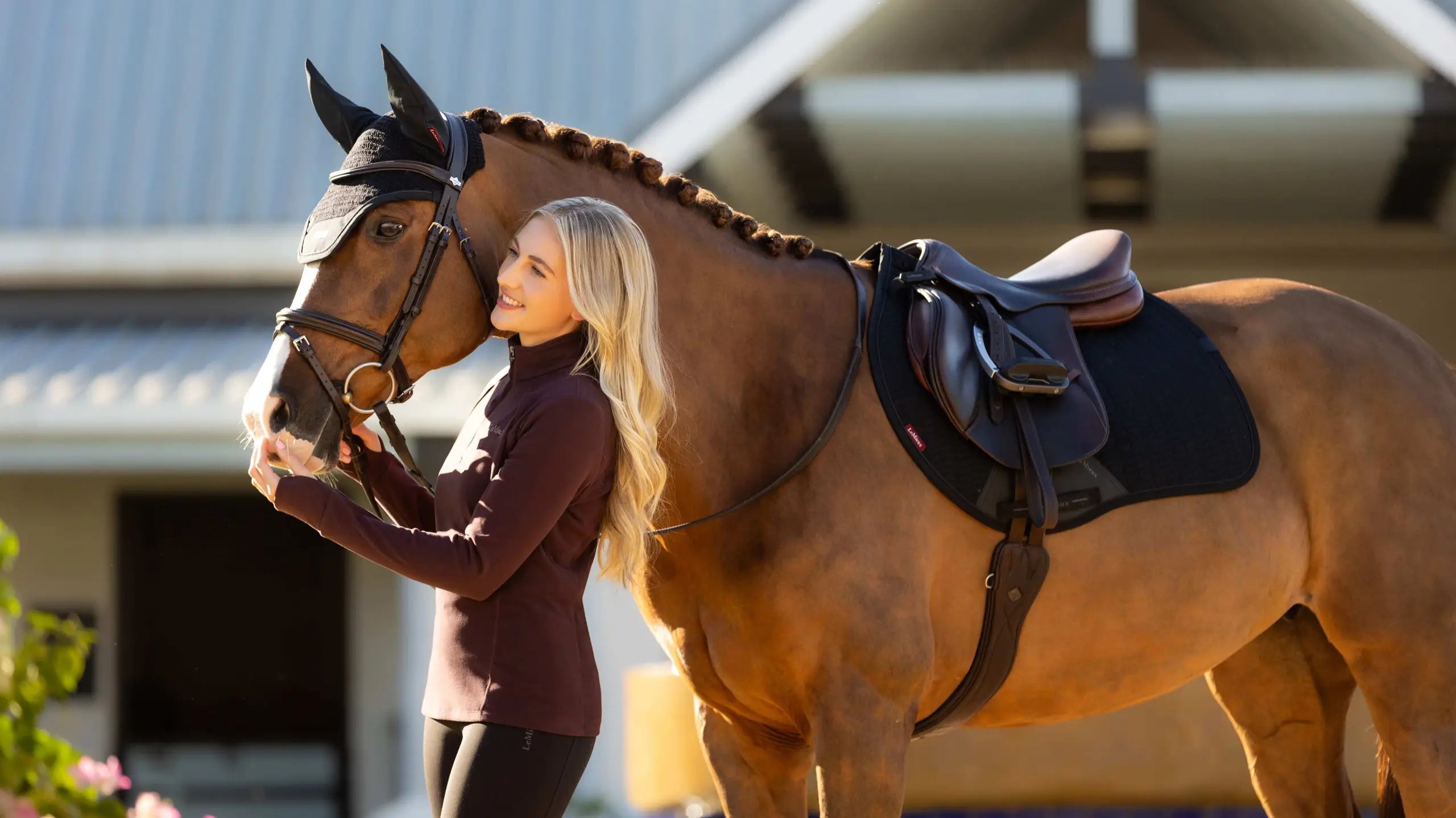 LeMieux Essence Square Springunderlag