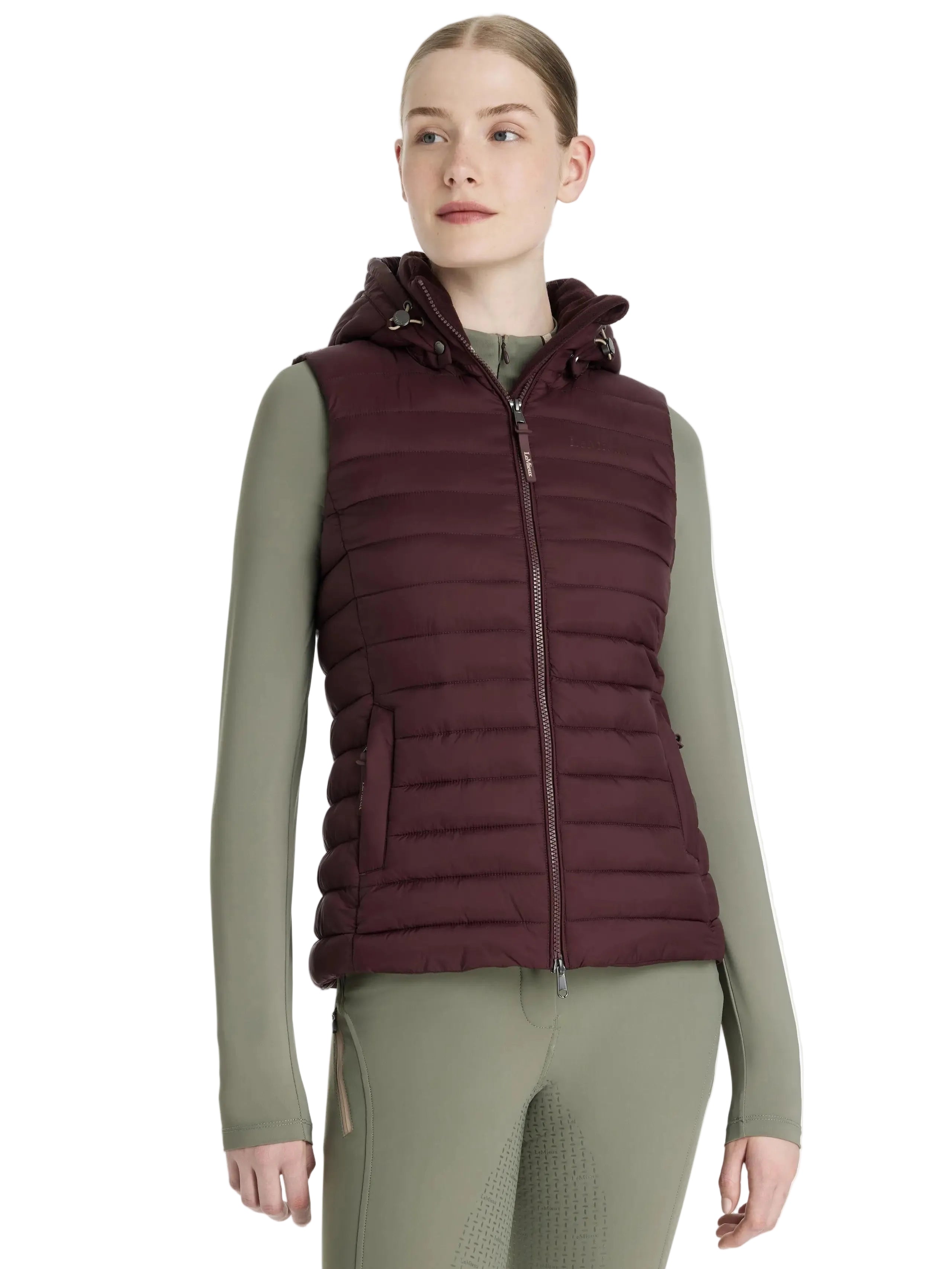 LeMieux Rose Quiltet Vest