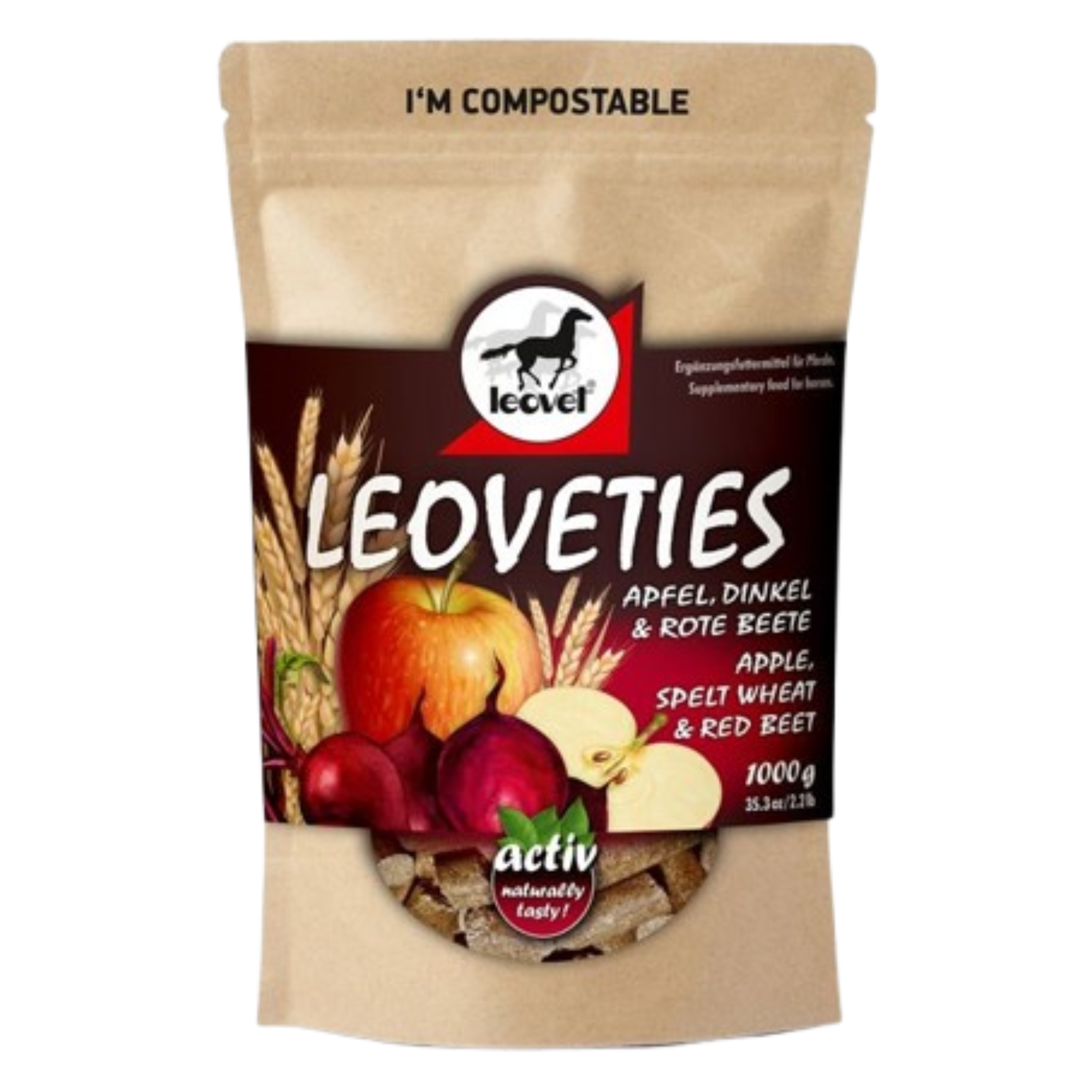 Leoveties Hestegodbidder, 1 kg. - Flere smagsvarianter