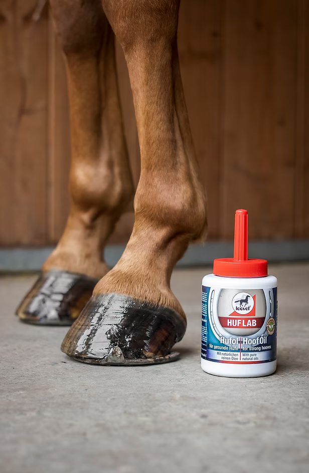 Leovet Hoof Oil m.børste 450ml