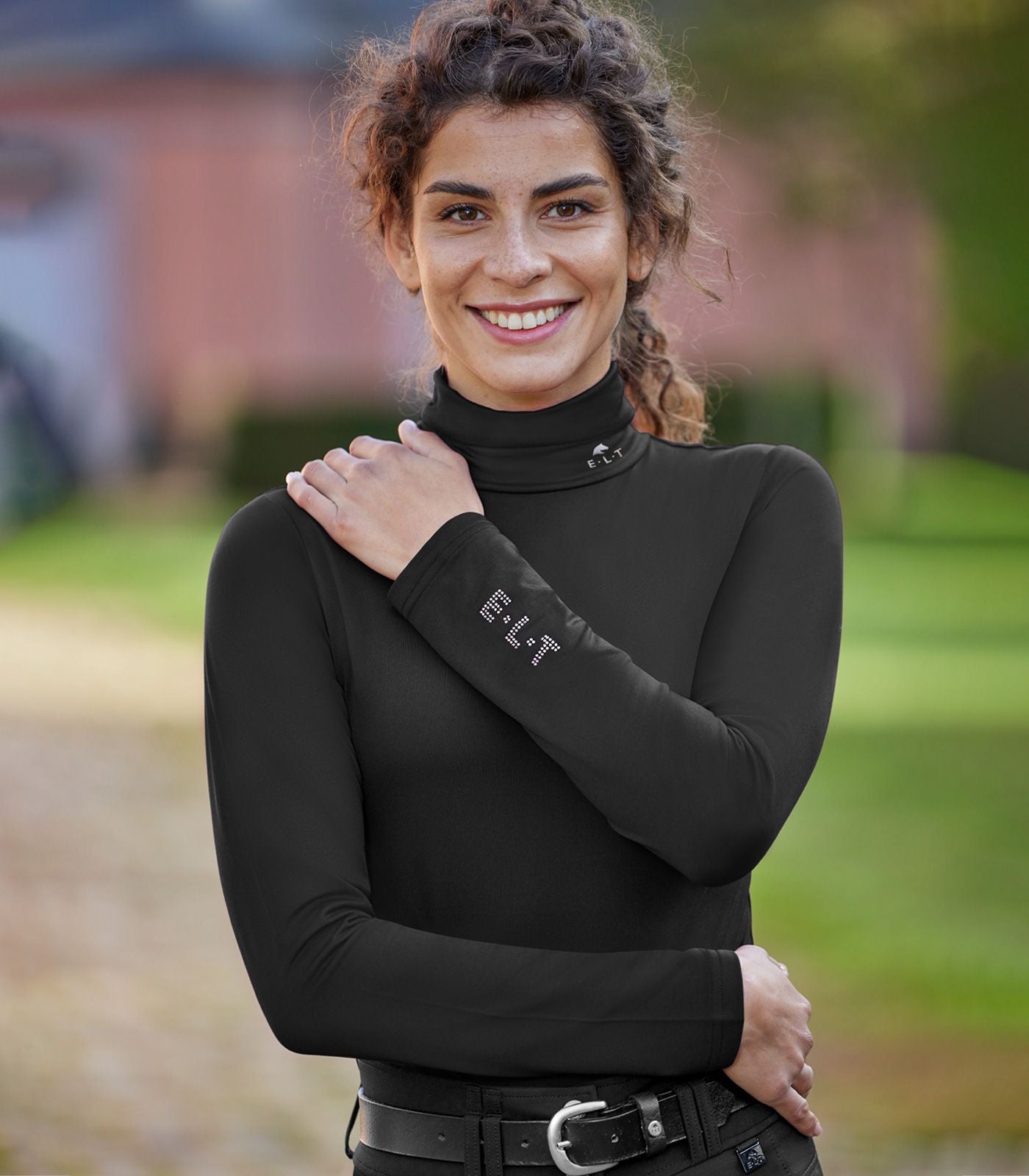 ELT Madison Turtleneck Shirt - Sort