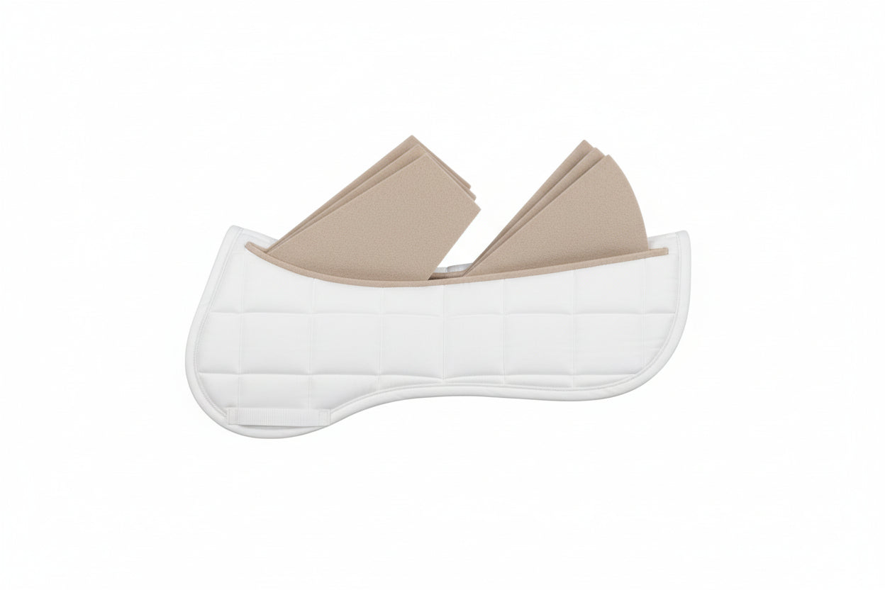 Mattes Korrektionspad Lam Spring Uden Kant - Sort