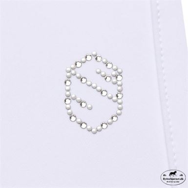 Samshield Megan Classic Fuldgrip Ridebuks - Hvid