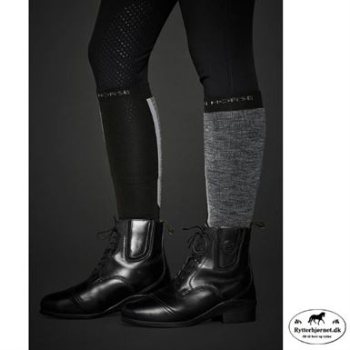 Mountain Horse Terry Merino Uld Strømpe - Sort