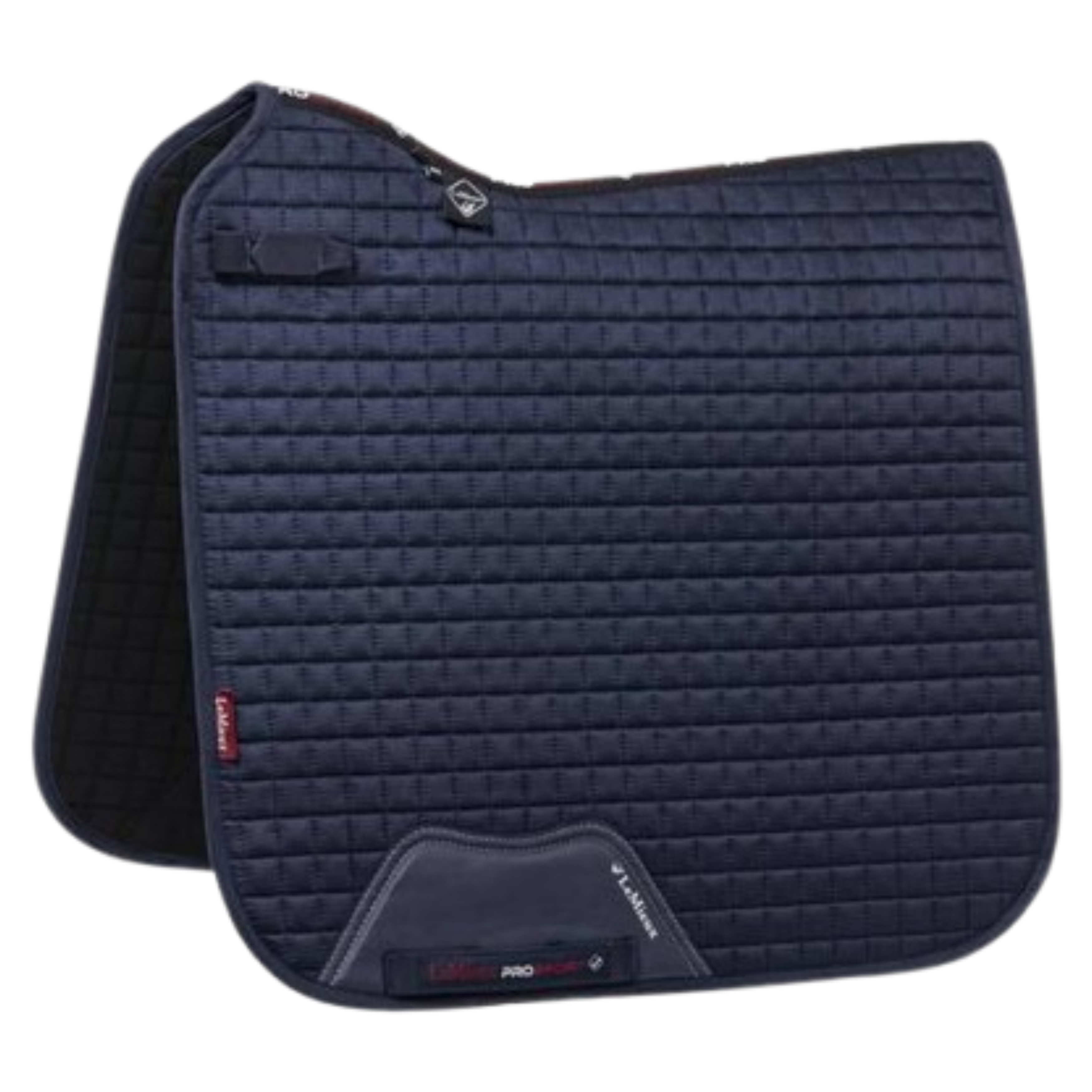 LeMieux Luxury Suede Dressurunderlag - Navy