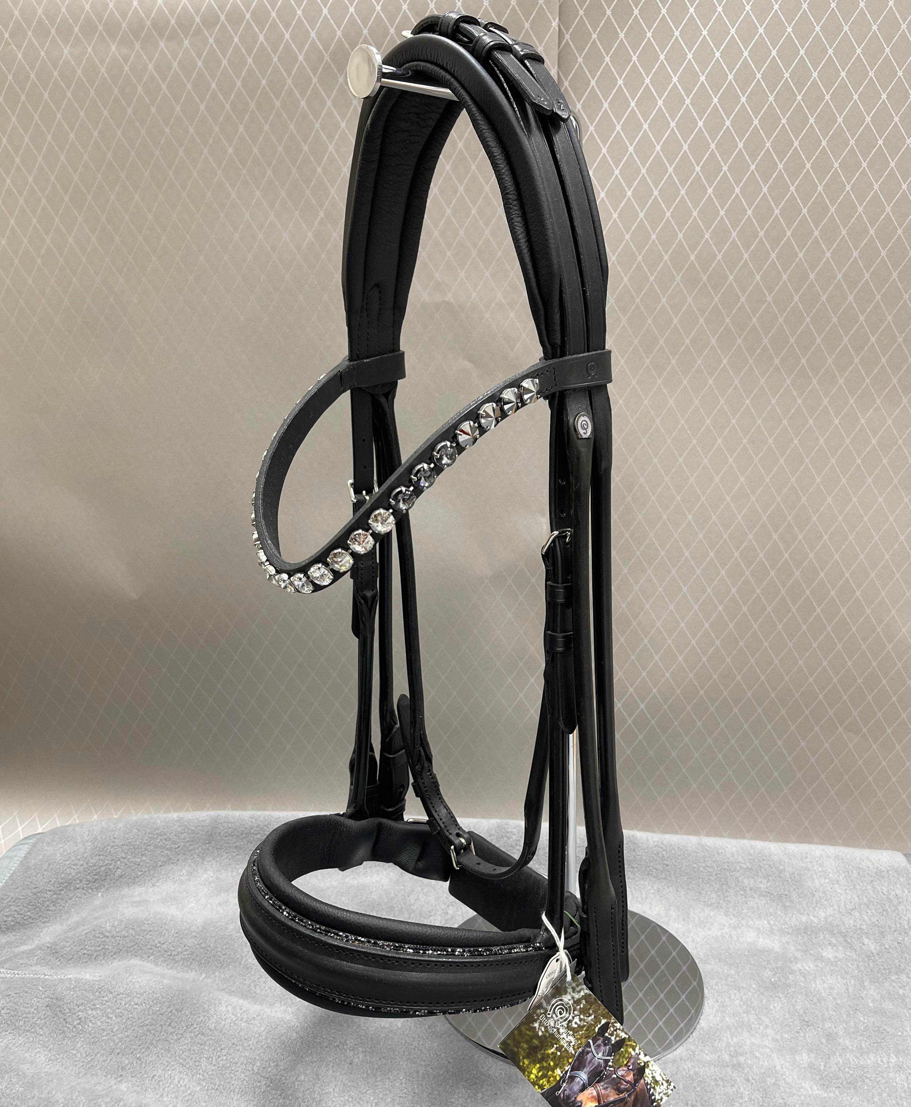 OS München FG Kandar m.FG Nb. Fineline Jet/Platin Pb Rivoli Shading - Sort/Sort