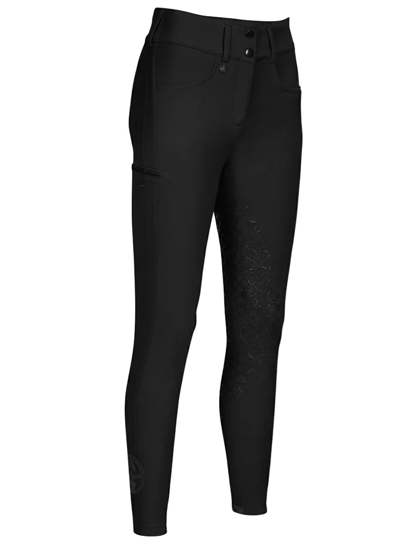 Pikeur Athleisure Amia Ridebuks M. Fuldgrip - Sort