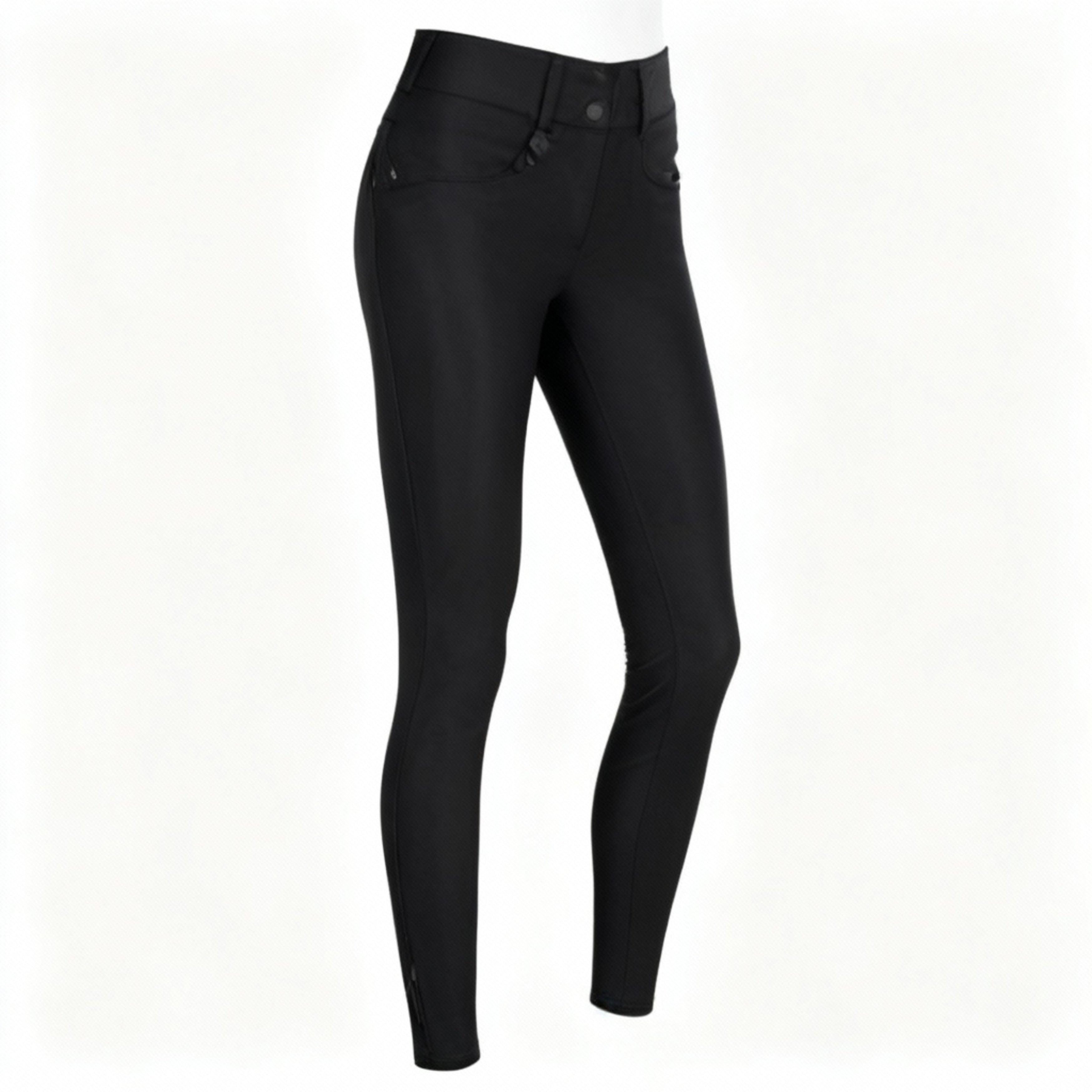 Pikeur Athleisure Amia Ridebuks M. Knægrip - Sort