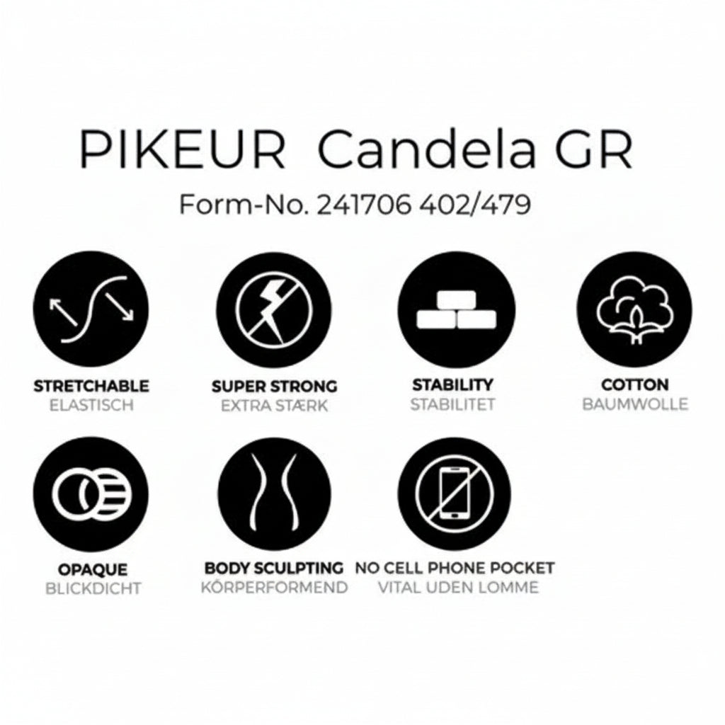 Pikeur New Candela Ridebuks M. FuldGrip - Sort