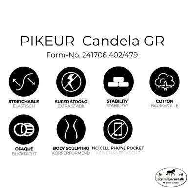Pikeur New Candela Riderbukser M. FuldGrip - Night Blue