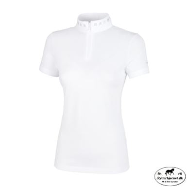 Pikeur Sports Icon Stævne Shirt M. Sten - Hvid