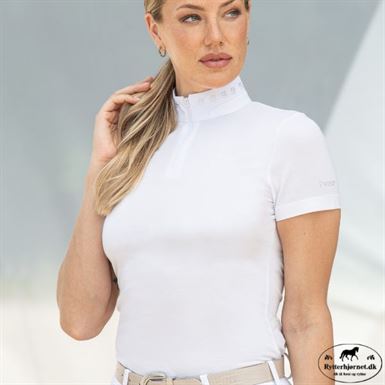 Pikeur Sports Icon Stævne Shirt M. Sten - Hvid