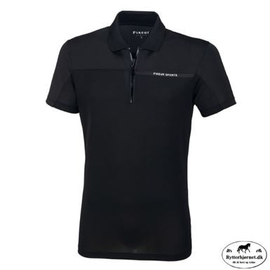Pikeur Sport Herre Polo T- Shirt- Sort