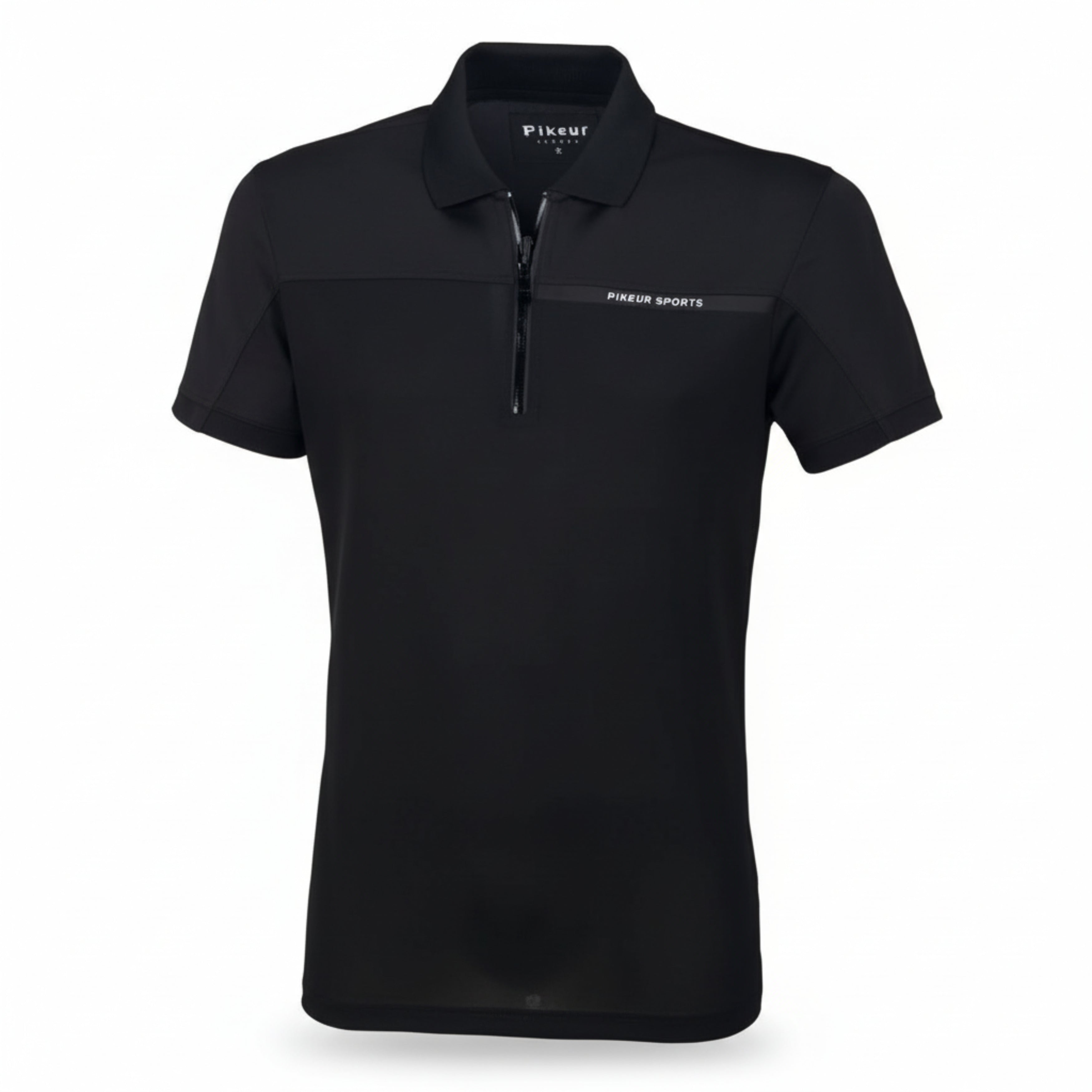 Pikeur Sport Herre Polo T- Shirt- Sort